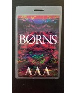 BORNS / TWIN SHADOWS - 2015 TOUR ALL AREA ACCESS LAMINATE BACKSTAGE PASS - £55.08 GBP