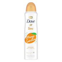Dove Teens Dry Spray Antiperspirant Deodorant Mango Sunshine, for gentle underar - £26.53 GBP