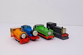 Lot of 4 Ertl Thomas &amp; Friends Vintage Diecast Trains: Thomas, Mavis, Be... - $17.81