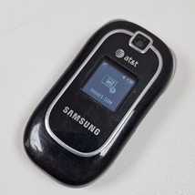Samsung SGH-A237 Black/Silver Flip Phone (AT&amp;T) - £9.40 GBP