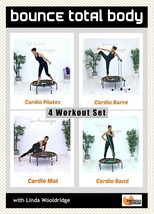 Barlates Bounce Total Body Rebounding Workouts Exercise Dvd Linda Wooldridge New - £11.58 GBP