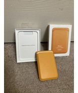 Apple iPhone Leather Wallet with MagSafe MHLP3ZM/A - California Poppy - $57.97 CAD