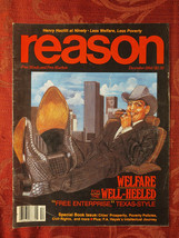 REASON magazine December 1984 Henry Hazlitt Charles Murray Poul Anderson - £13.61 GBP
