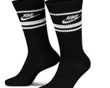 One Pair Adult Nike Sportswear Everyday Essential Logo Crew Socks Men 6-8 - £14.14 GBP