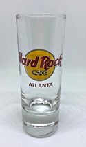 HARD ROCK CAFE Atlanta Georgia Tall Shot Glass Bar Shooter Souvenir Shot... - $9.99