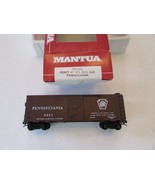 Mantua HO 734-020 Heavy 41&#39; Steel Box Car Pennsylvania #2351 Boxed Train E - $16.27 CAD