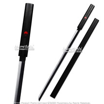 Sasuke Uchiha Kusanagi Sword Stainless Steel Black Blade Shirasaya Anime - $553.71 MXN