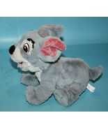 Disney Lady and The TRAMP Dog 9" Plush Tote A Tail Puppy Sparkle Ears No... - $12.50