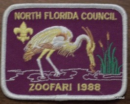 BSA 1988 Zoofari Patch NFC - $5.00