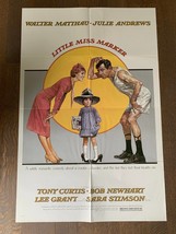 Little Miss Marker 1980, Comedy/Family Original One Sheet Movie Poster - £39.10 GBP