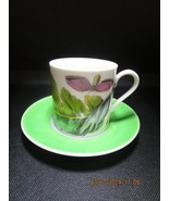 Mottahedeh exotic plant cup and saucer original [60k] - $997.02 MXN