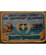 BSA 75th Anniversary North Florida Council Encampment Patch - £11.99 GBP