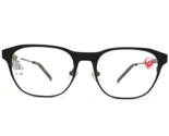 Dragon Gafas Monturas DR157 002 COREY Negro Plateado Cuadrado Completo B... - $83.54