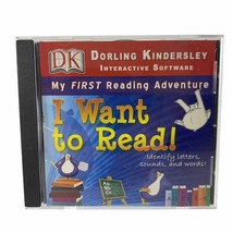I Want to Read: My FIRST Reading Adventure (PC, CD-Rom) Windows Preschool - £4.64 GBP