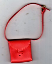Barbie: FRANCIE #1259 Checkmates ~ Vintage - Red Vinyl Shoulder Bag Purse - $25.00