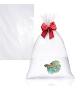 Aquarium Poly Bags Transport LongLife Fish Shrimp 2mil 100ct - $21.39