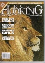 Rug Hooking Magazine January February 2009 Volume 20 No. 4 - £11.57 GBP