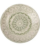 9.5in Green Flower Pasta Bowls Set of 6 - $88.05