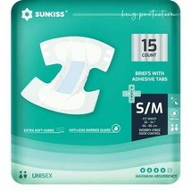 SUNKISS TrustPlus Adult Diapers Size S/M 15CT - £15.44 GBP