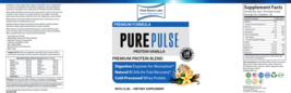 PurePulse Protein Vanilla 970G (2LB) - Vital Boost labs  - $64.77