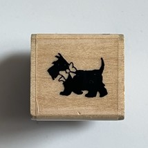 Scotty Dog Scottie Rubber Stamp Inkadinkado A691 Fine Line Classics 1&quot; x... - $143.11 MXN