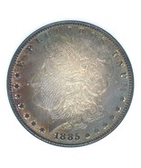1885 Morgan Dollar Choice BU w/ Terrific Eye Appeal and Even Obverse Toning - $3,716.32 MXN