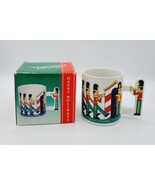 Vintage 1988 The Love Mug Christmas Toy Soldiers 8 Oz Porcelain Coffee M... - $187.97 MXN