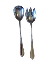 Reed & Barton Tradition Tanglewood Large Salad Serving Set Stainless Steel - $20.00