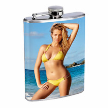 Belize Pin Up Girls D1 Flask 8oz Stainless Steel Hip Drinking Whiskey - £11.63 GBP