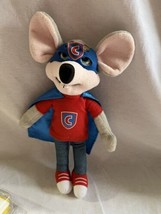 Chuck-E-Cheese Pizza Mouse 11&quot; Plush Stuffed Animal Toy 2014 Chucky Plushie Doll - £7.82 GBP