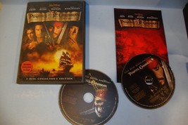 Pirates of the Caribbean: The Curse of the Black Pearl (DVD, 2003, 2-Disc Set) - £5.95 GBP