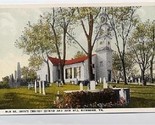 Old ST Johns Church  Linen Postcard Richmond VA - $9.90