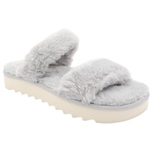 Koolaburra UGG Women Double Strap Slide Sandals Fuzz On Size US 9M Wild ... - £26.59 GBP