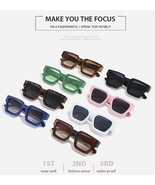 Retro Small Square Sunglasses – Unisex UV400 Sun Glasses | Black, Blue.. - $25.00