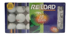 Reload Golf Balls Pack of 15 Titleist and 50 tees - £7.56 GBP