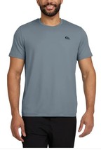 Quiksilver Mens T-Shirt Blue Short Sleeves Stretch Moisture Wicking Active - £25.52 GBP