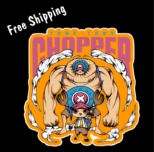 Anime One Piece Straw Hat Pirate Tony Chopper Sticker Decal Truck Car Wall Phone - £3.07 GBP+