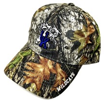 Kentucky Wildcats Mascot Logo Frost Camo Curved Bill Adjustable Hat - £17.63 GBP