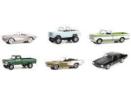 Barrett Jackson &quot;Scottsdale Edition&quot; Set of 6 Cars Series 13 1/64 Diecast Model  - £57.87 GBP