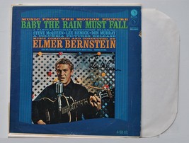 STEVE McQUEEN SIGNED MOVIE SOUNDTRACK - BABY THE RAIN MUST FALL w/COA  - $3,800.00