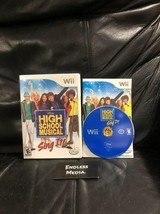 High School Musical Sing It Nintendo Wii CIB Video Game - £5.92 GBP