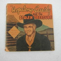 Vintage 1950 Hopalong Cassidy the Stolen Treasure Book William Boyd Samuel Lowe - £15.97 GBP