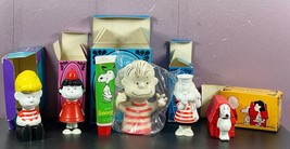 Avon Peanuts Shampoo Bubble Bath Schroeder Snoopy Lucy Linus Schroeder 5... - $49.49