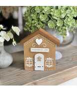 Wooden Gingerbread House - $25.95