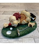 Cast Art Golfing Clown Figure Figurine Slapstyx “Where’s The Hole” - £16.02 GBP