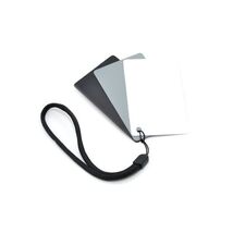 Kaavie GC-2 Pocket Size 3-in-1 White Balance and Grey Cards (Pack of 3)  - $18.00