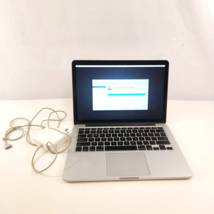 Apple MacBook Pro A1502 Silver Computer Laptop  128 GB for Repair READ DESC - $86.89