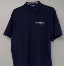 DATSUN Old Truck Logo Embroidered Mens Polo Shirt Size 4XLT Tall Nissan New - £23.21 GBP