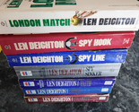 Len Deighton lot of 7 Bernard Sampson Series Suspense Paperbacks - £11.18 GBP