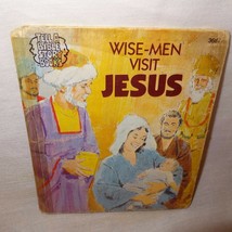 Wise-Men Visit Jesus 1980 Tell A Bible Story Book Hardcover - £4.97 GBP